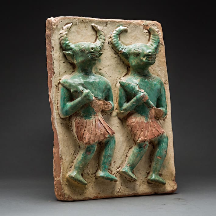 Burmese Pegu Tile, 1472 CE
