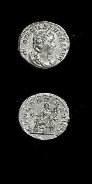 Silver Antoninianus of Empress Otacilia Severa, 246 CE - 248 CE