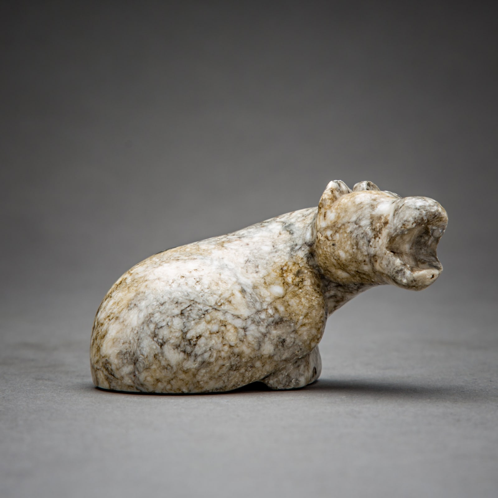 Middle Kingdom Egyptian Stone Hippopotamus, 2100 BCE - 1700 BCE
