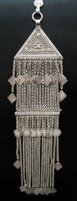 Set of Three Silver Clothing Ornaments, 1900 CE - 2000 CE