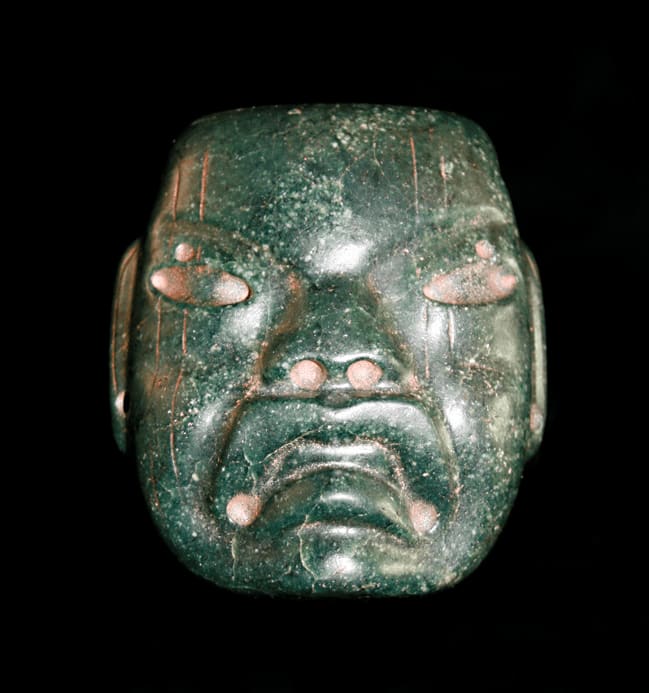 Olmec Jade Mask, 900 BCE - 500 BCE