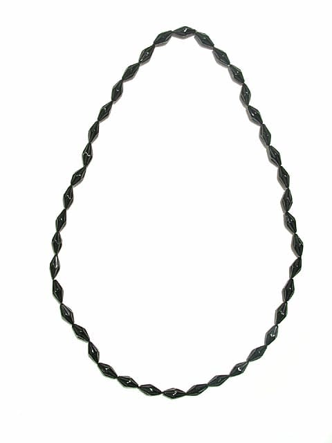 Black Onyx Bead Necklace