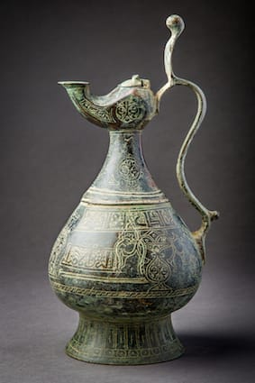 Engraved Bronze Ewer, 11th Century CE - 12th Century CE