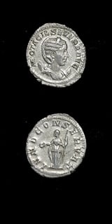 Silver Antoninianus of Empress Otacilia Severa, 246 CE - 248 CE