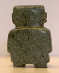 Teotihuacan Jade Figurine, 200 CE - 600 CE