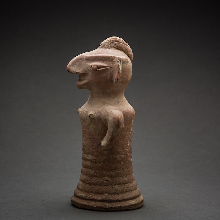 Indus Valley Terracotta Figurine of a Standing Fertility Goddess, 3000 BCE - 2000 BCE
