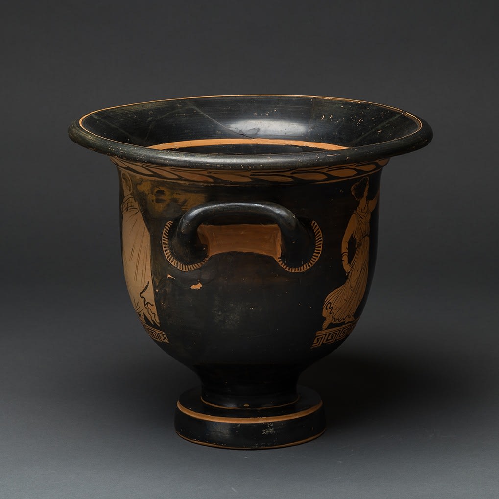 Apulian Red-Figure Krater, 400 BCE - 300 BCE