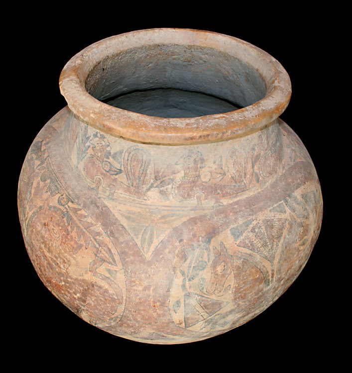 Kushan Dynasty Terracotta Jar, 200 CE - 400 CE