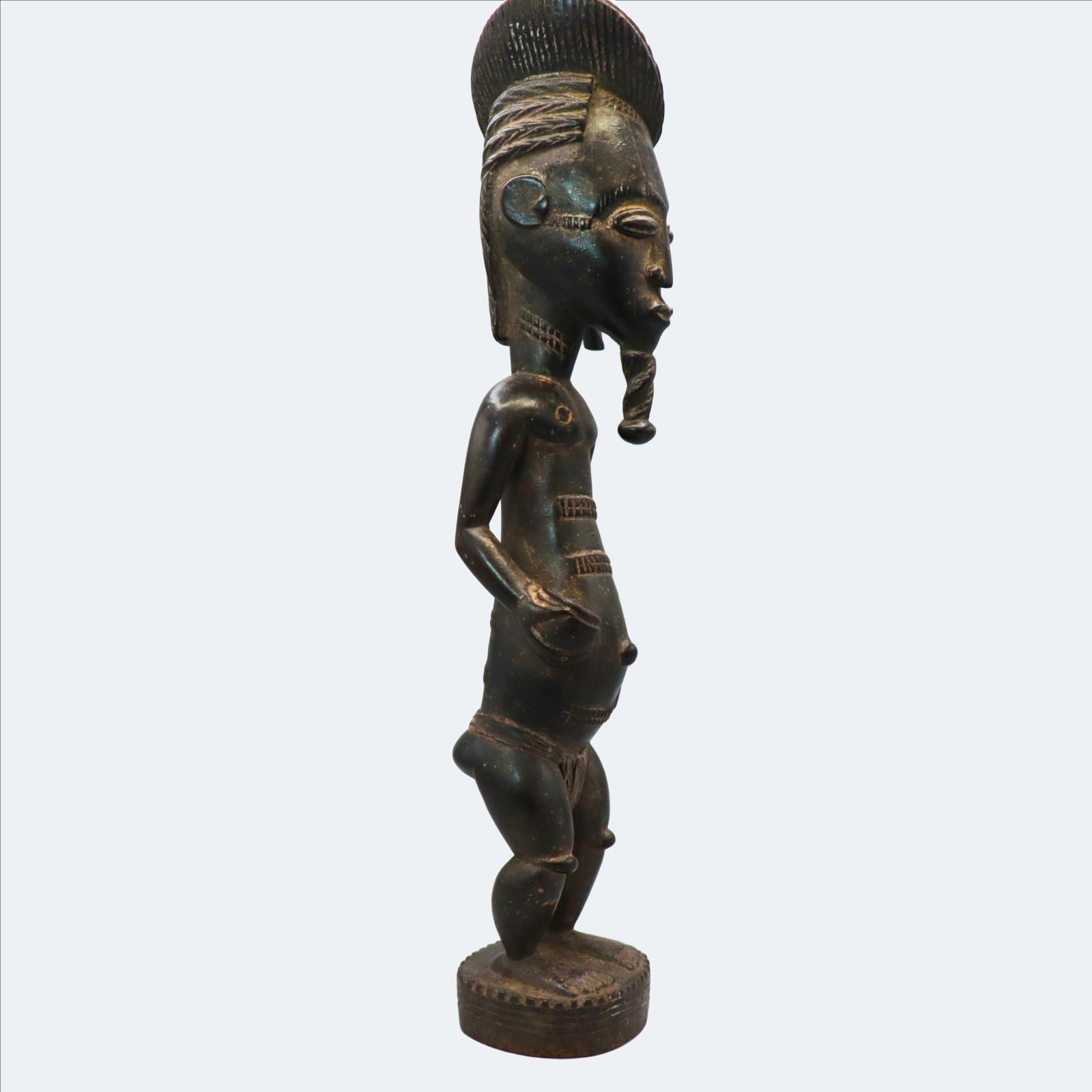 Baule Blolo Bian (Spirit Husband) Figure, Nineteenth to Twentieth Century AD