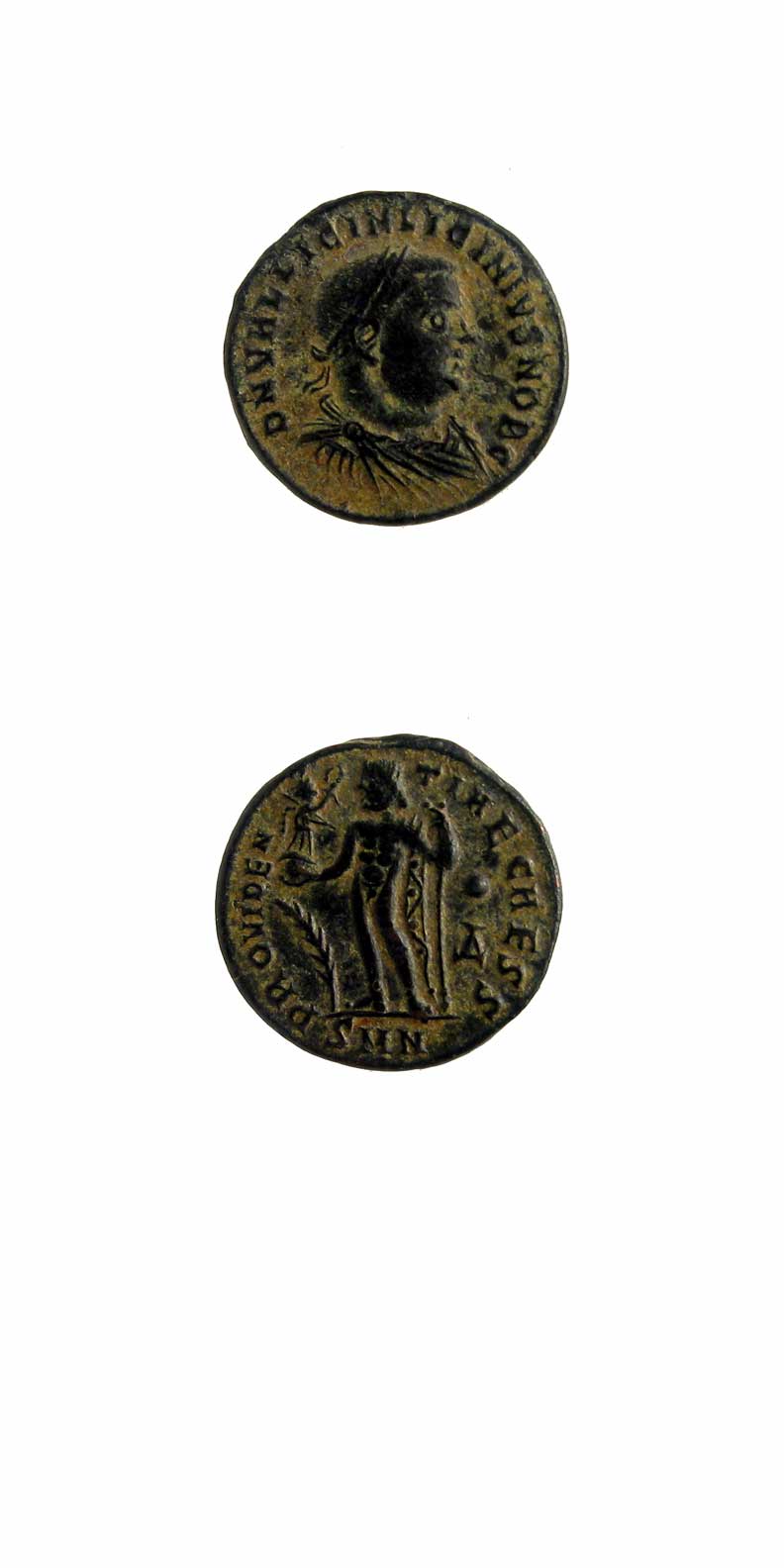 Bronze Coin of Caesar Licinius Junior, 317 CE - 324 CE