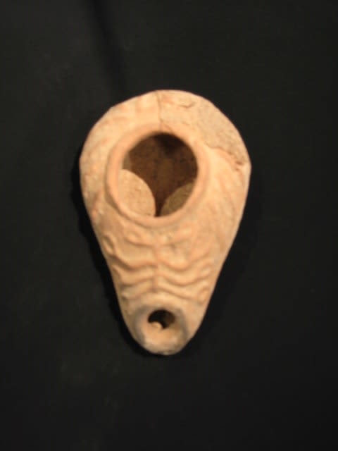 Byzantine Oil Lamp, 400 CE - 600 CE