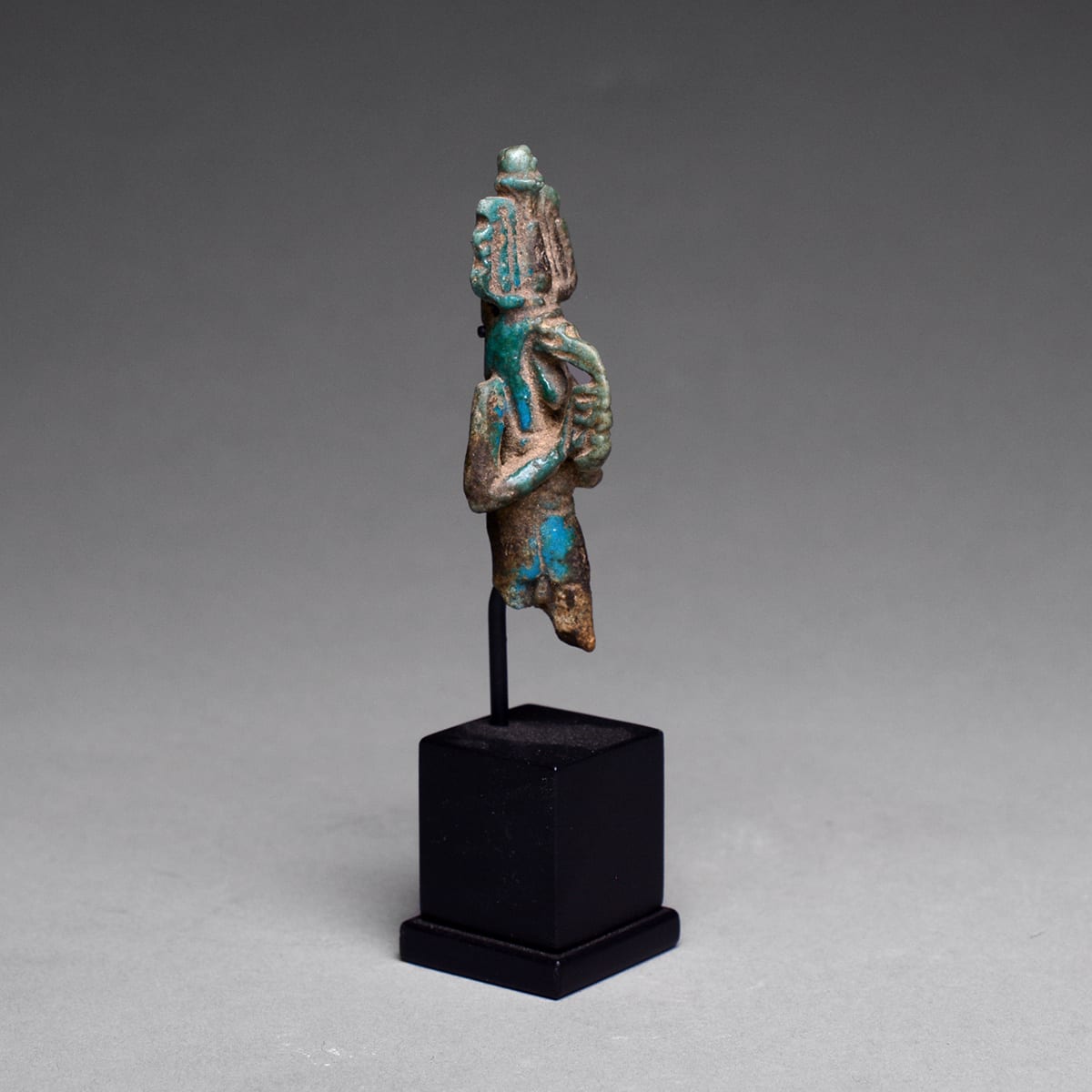 New Kingdom Faience Amulet of Thoth, 1600 BCE - 600 BCE