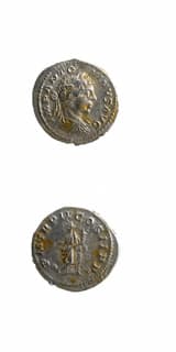 Silver Denarius of Emperor Elagabalus, 219 CE - 220 CE