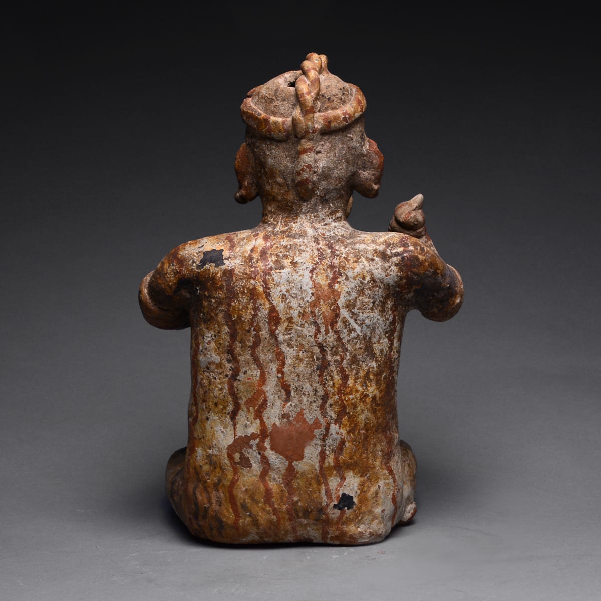 Ixtlán del Rio Style Nayarit Sculpture of a Seated Man