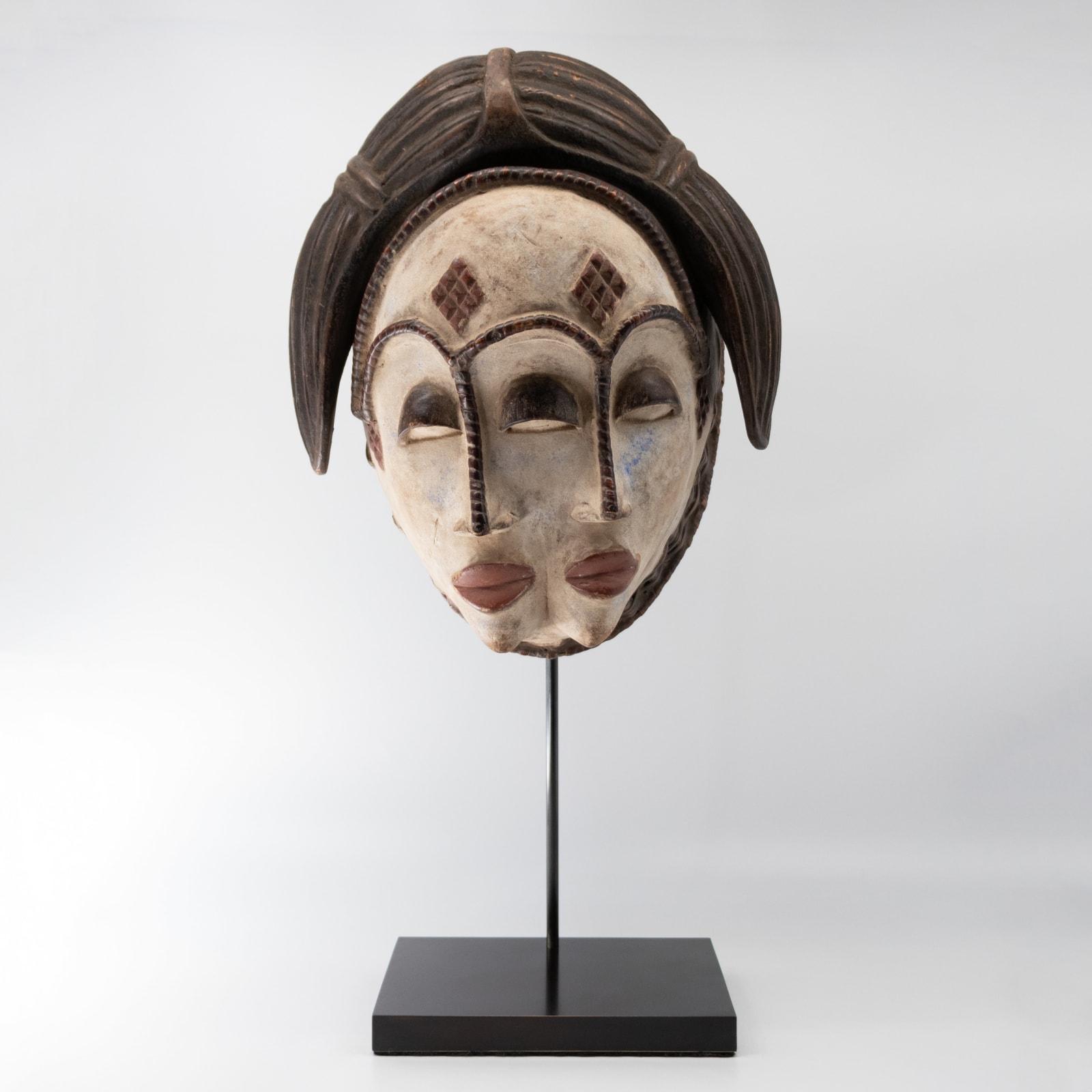 Punu Two Faced Mask, 19th - 20th Century CE
