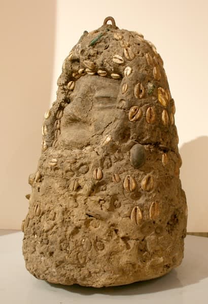 Yoruba Ceremonial Sculpture of a Bust, 19th Century CE - 20th Century CE