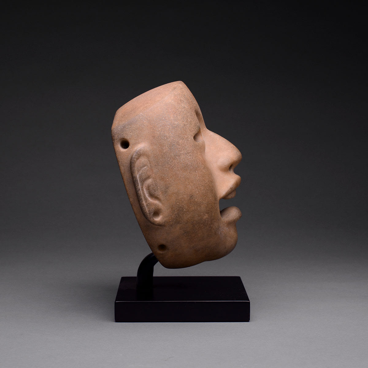 Olmec Jadite Mask, 1200 BCE - 500 BCE