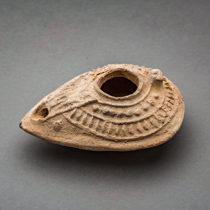 Byzantine Oil Lamp, 400 CE - 600 CE