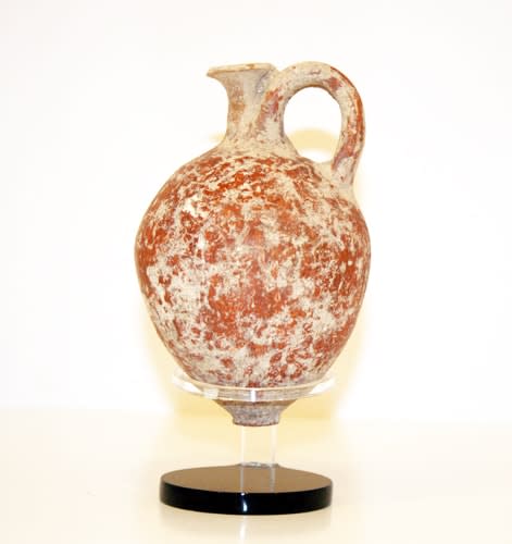 Middle Bronze Age Terracotta Oil Jug, 1900 BCE - 1600 BCE