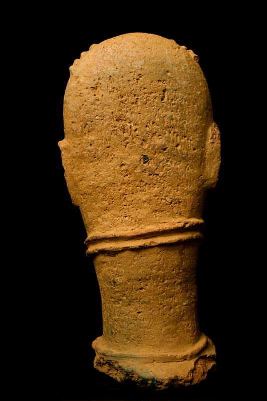Bura Terracotta Head, 3rd Century CE - 11th Century CE