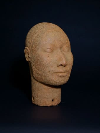 Ife Style Head of a Queen, 1400 CE - 1600 CE
