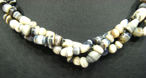Agate Bead Necklace, 3000 BCE - 300 CE