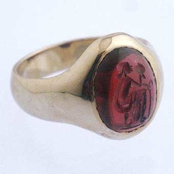 Classical Revival Intaglio of a Female Figure, 1700 CE - 1800 CE