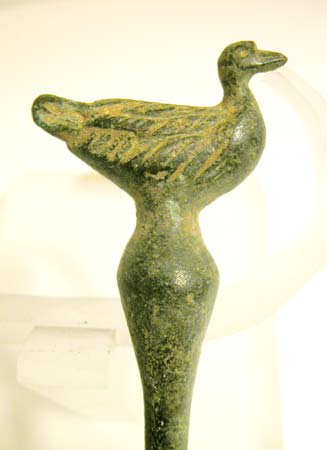 Roman Bronze Hair Pin, 1st Century CE - 3rd Century CE