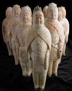 Northern Qi Set of Ten Warriors, 550 CE - 577 CE