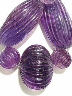 Amethyst Bead Necklace