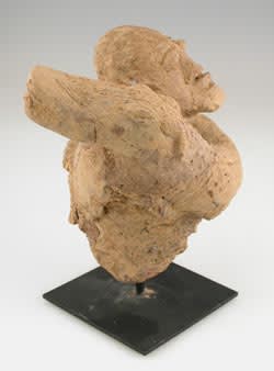 Djenne Sculpture of a Snake Charmer, 12th Century CE - 16th Century CE