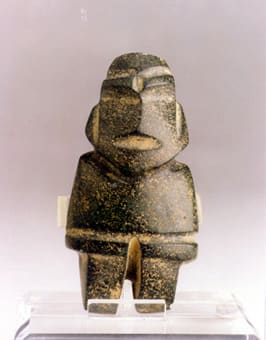 Mezcala Stone Standing Figure, 300 BCE - 300 CE