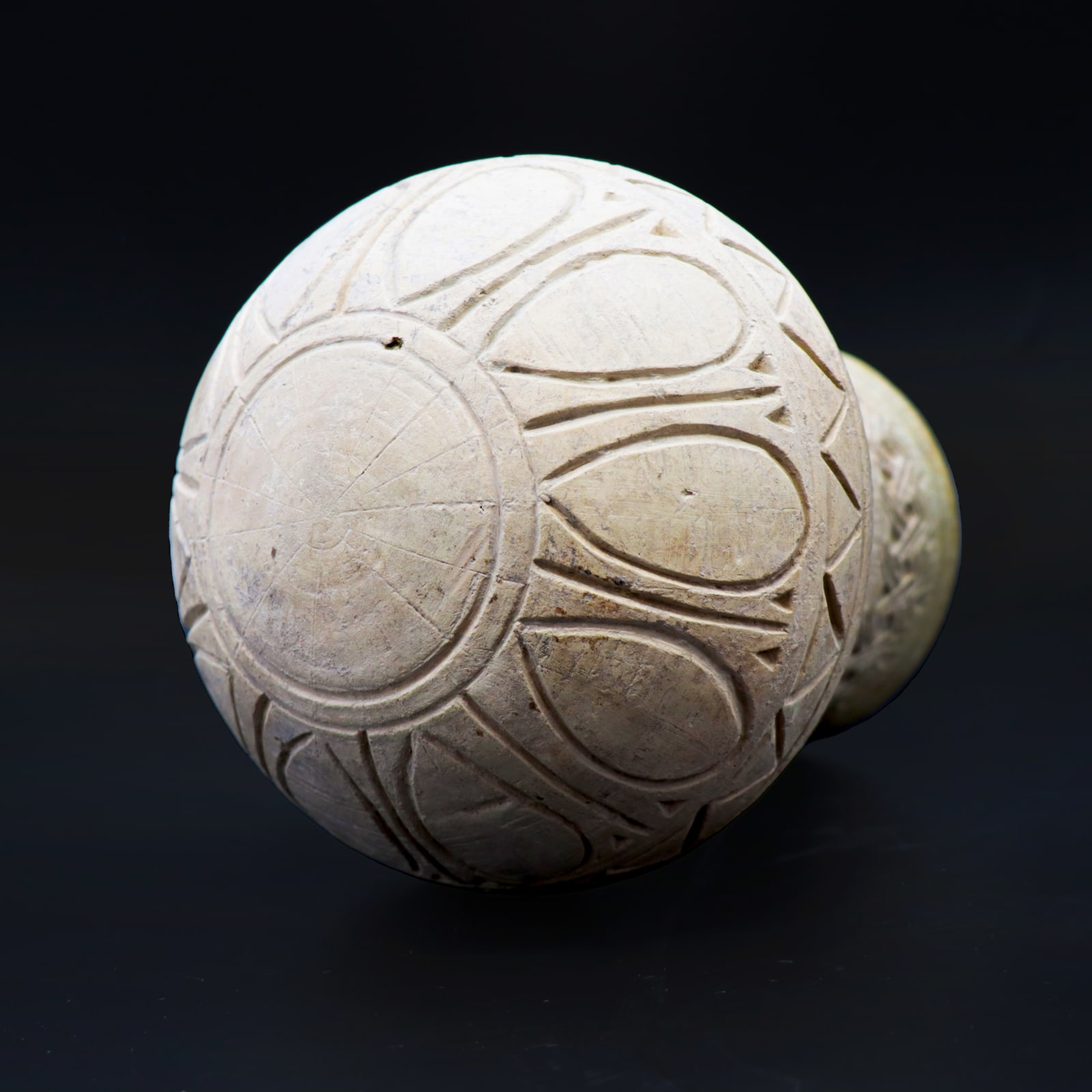 Umayyad or Abbasid Unglazed Round-Bottomed Vase , 7th Century CE - 9th Century CE