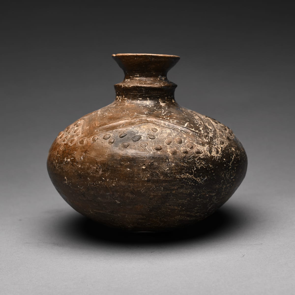 Jalisco Blackware Vessel, 300 BCE - 300 CE