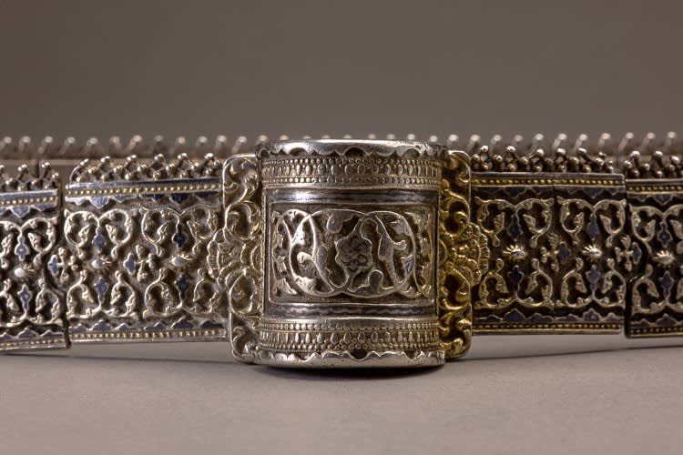 Silver Islamic belt