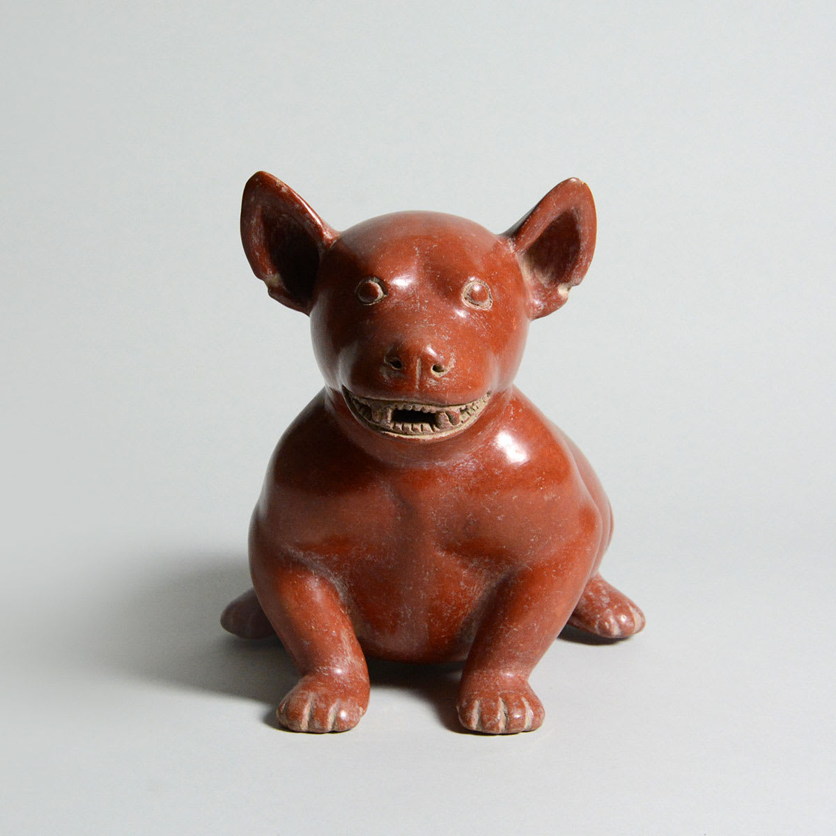 Colima Terracotta Sculpture of a Dog, 300 BCE - 300 CE