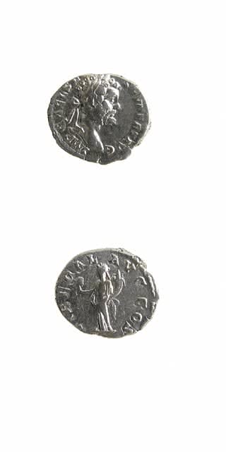 Silver Denarius of Emperor Septimius Severus, 193 CE
