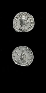 Silver Denarius of Julia Maesa, 218 CE - 225 CE