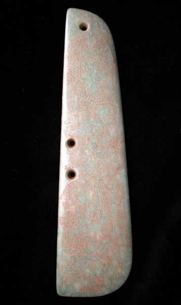 Mayan Jade Celt, 500 CE - 900 CE