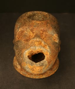 Roman Iron Oil Lamp, 100 CE - 300 CE
