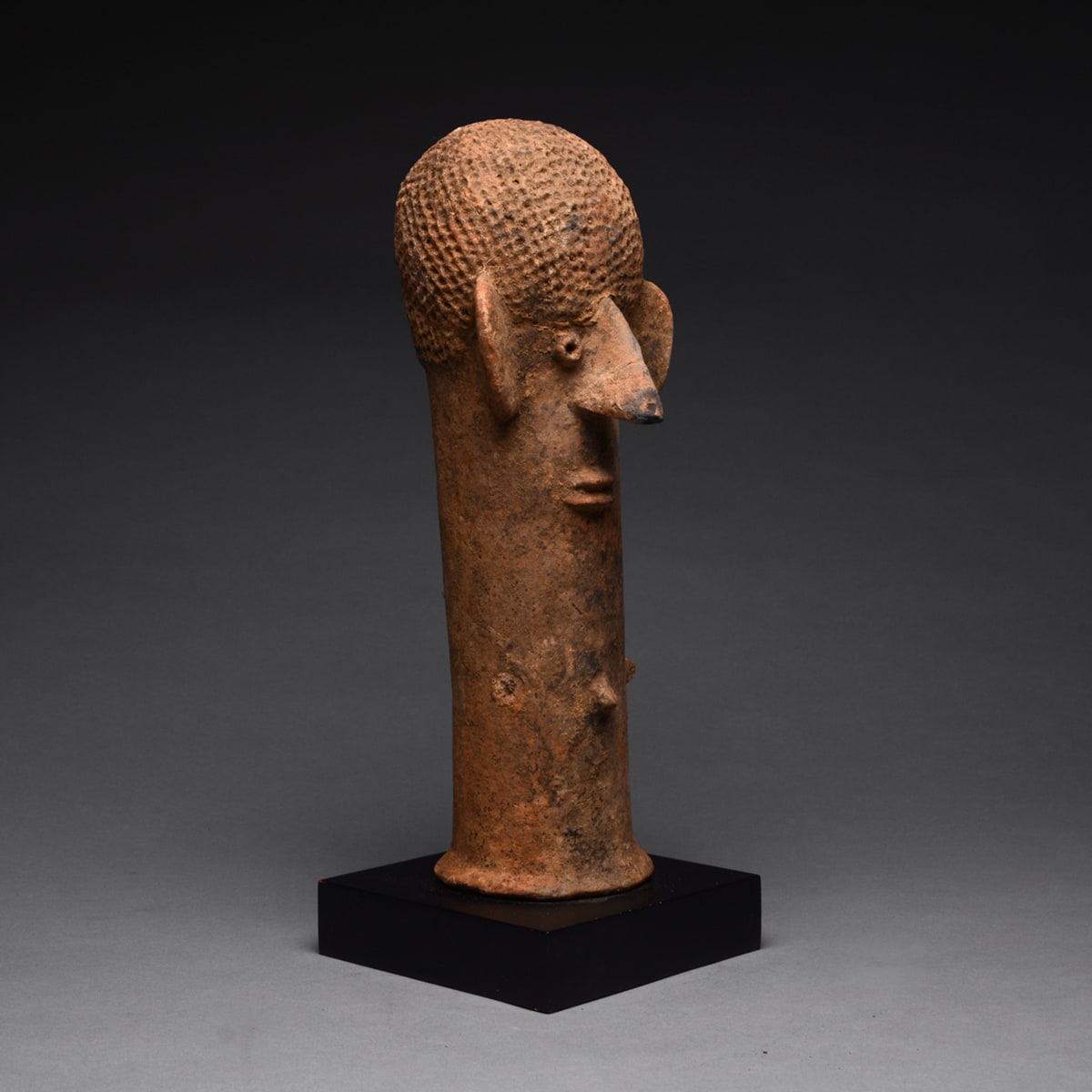 Bura Terracotta Head, 3rd Century CE - 11th Century CE