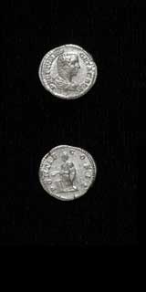 Silver Denarius of Geta Struck While Caesar, 202 CE - 209 CE