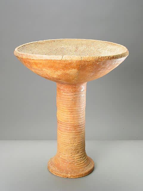 Djenne Terracotta Pedestal Bowl, 1200 CE - 1300 CE