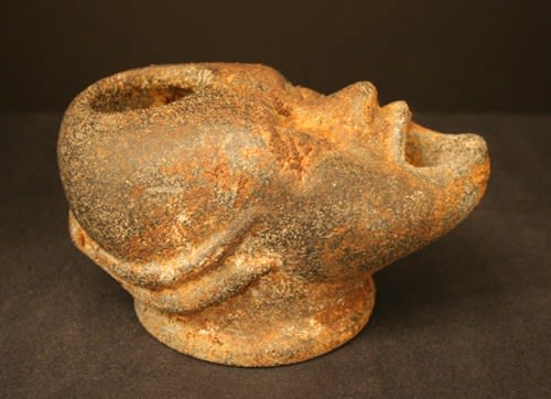 Roman Iron Oil Lamp, 100 CE - 300 CE