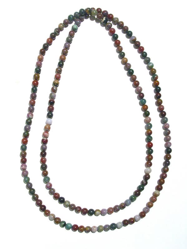 Jasper Beaded Necklace