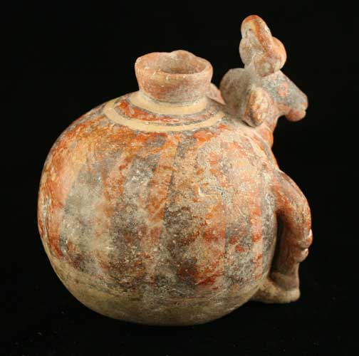 Nayarit Terracotta Anthropomorphic Vessel, 300 BCE - 300 CE