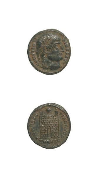 Bronze Coin of Emperor Constantine I the Great, 307 CE - 337 CE