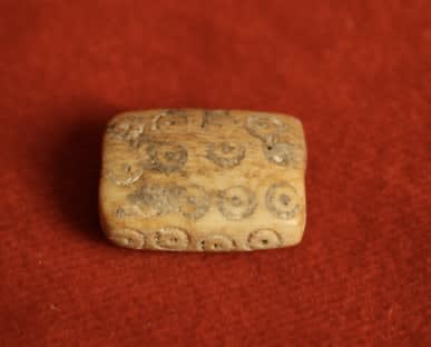 Iron Age Ivory Bead, 900 BCE - 600 BCE