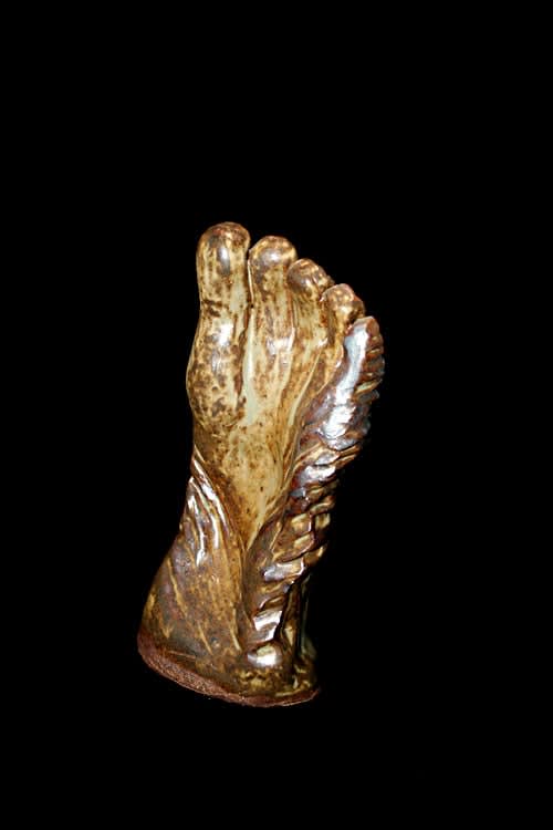 Foot Sculpture - Signed Joyce 05, 2005 CE