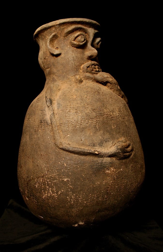 Ewe or Fon Anthropomorphic Jar, 20th Century CE